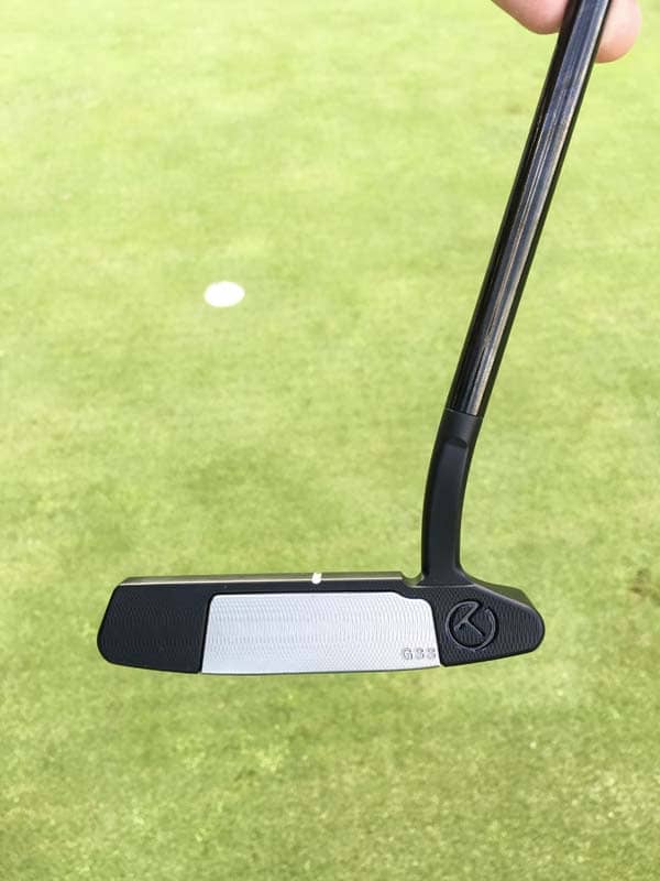 Select Concept 2.5 in Tour Black with the GSS inlay left raw.