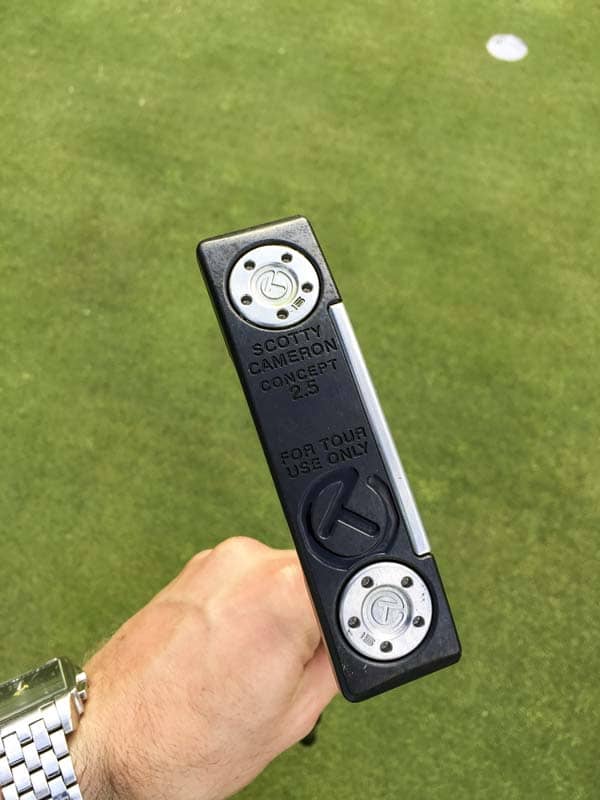 A great looking putter from every angle.