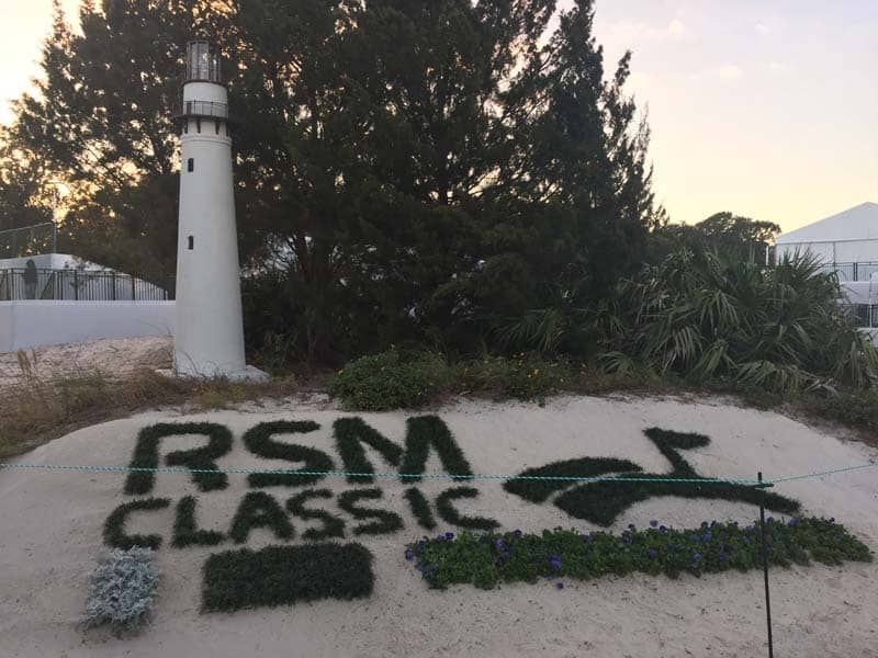 Hello, from Sea Island Resort in Georgia.