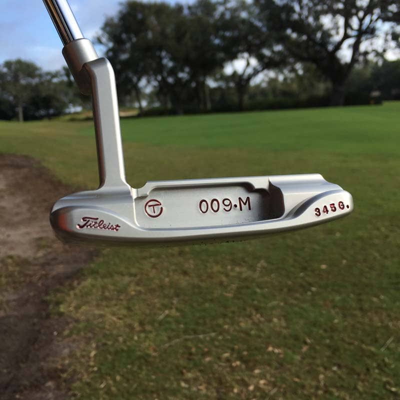 The only other place you'll find a 009M (Masterful) like this is at a Scotty Cameron Golf Gallery.