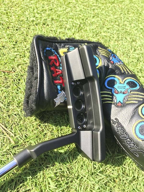 Our Custom Shop Dirty Rat headcover on Tour.