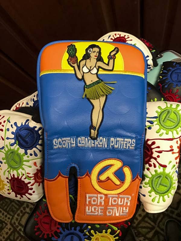 No matter the style of putter the pros play, we have a Hula Girl to cover it.