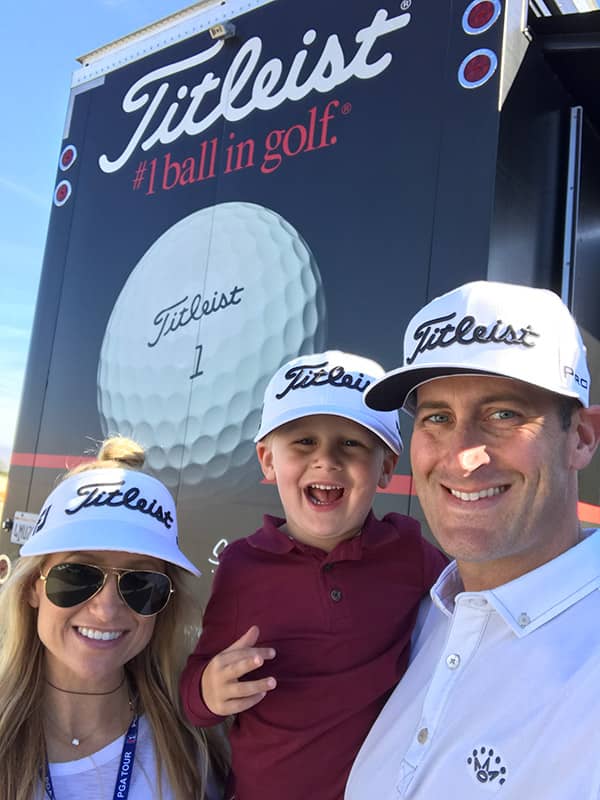 It was take the family to work day for our putter rep, Kelley.