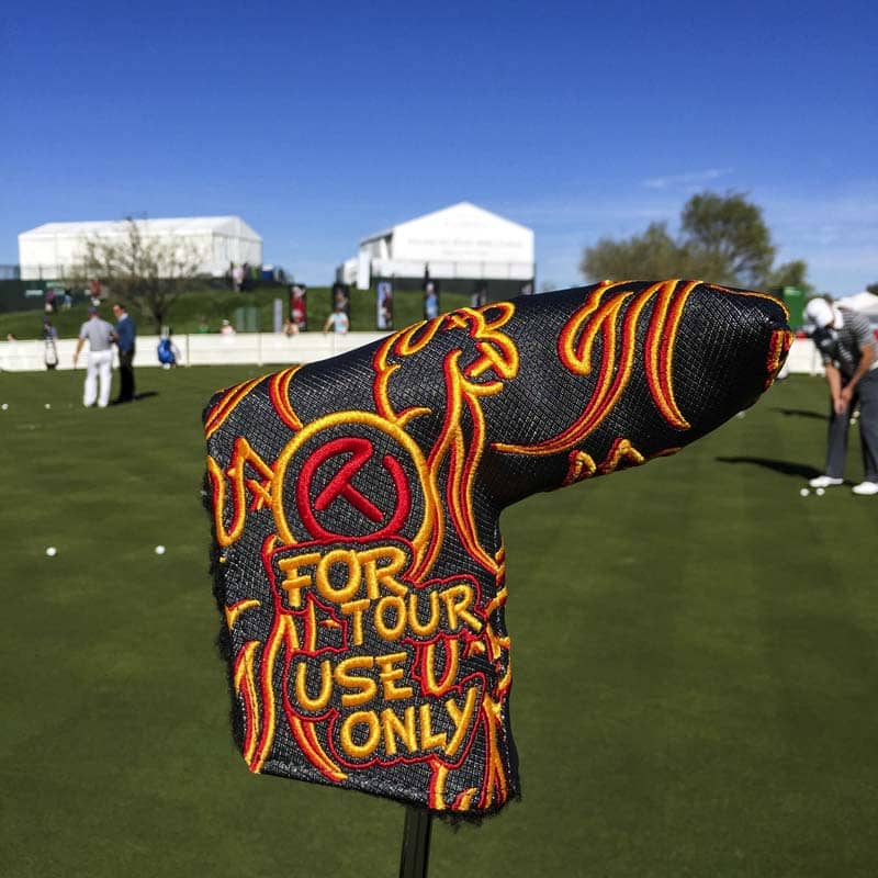 Scotty's new Super Rat Circle T headcover.