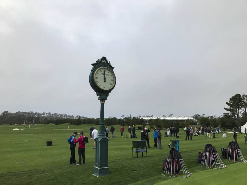 Tick tock, Pebble Beach.