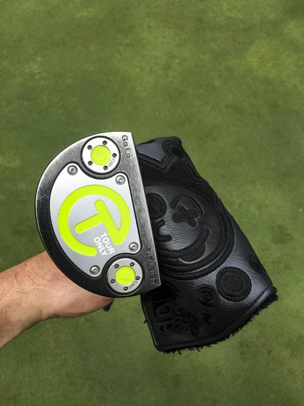 GOLO prototype in Tour Black with lime green paintfill.