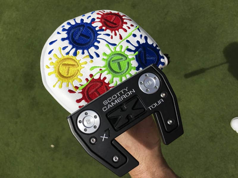 Paired with our Dancing Multi-Color Circle T mid-round headcover.