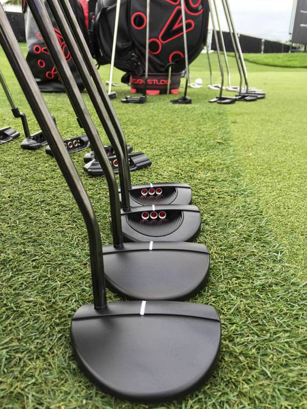 New Futura Tour putters in Scotty's Tour Black finish.
