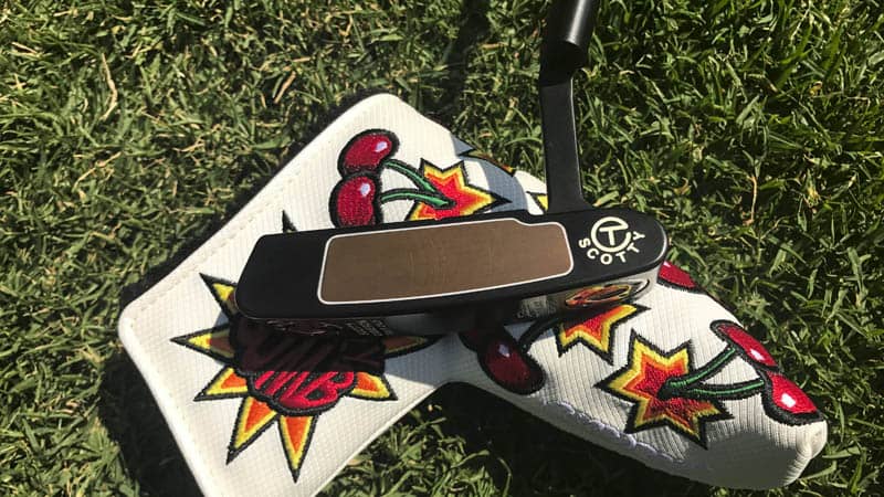 The Teryllium-inserted Newport Button Back Tour putter.