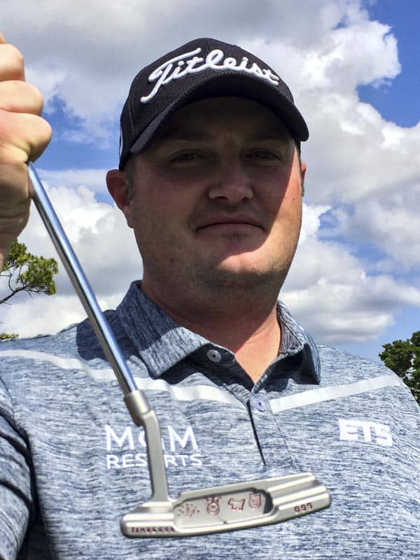FPL player Jason Kokrak sporting his Newport 2 Timeless GSS.