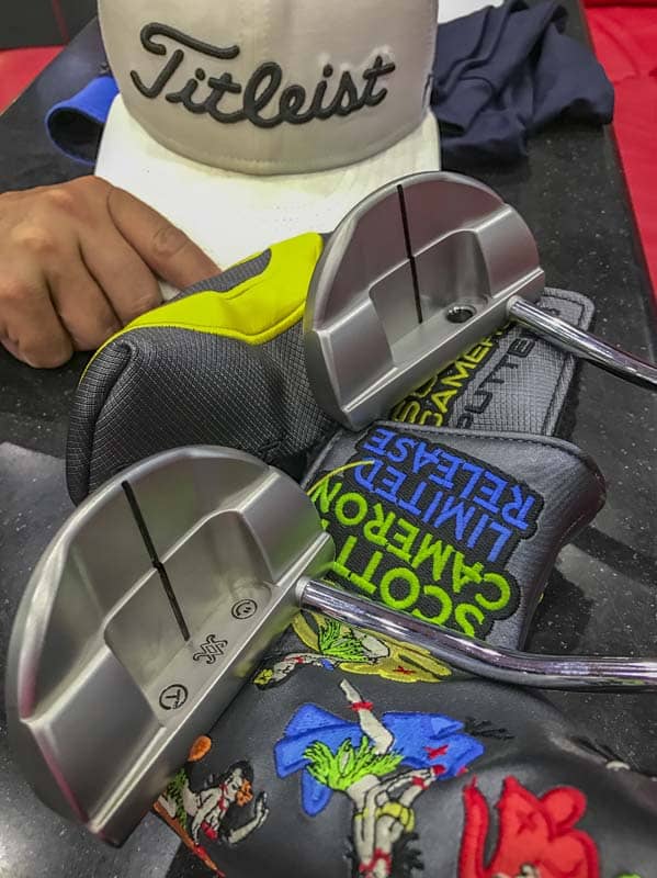 Roundback Tour Prototypes with Limited Release Giddy Up! and Circle T headcovers.