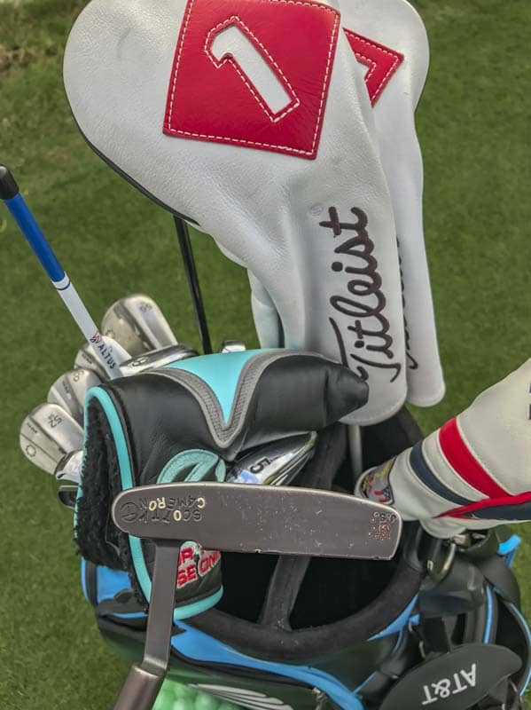 Jordan Spieth's trusty 009 gamer.