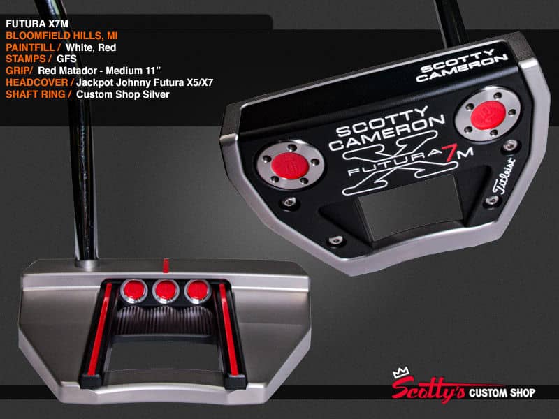 【超特価】SCOTTY CAMERON　FUTURA X 7M