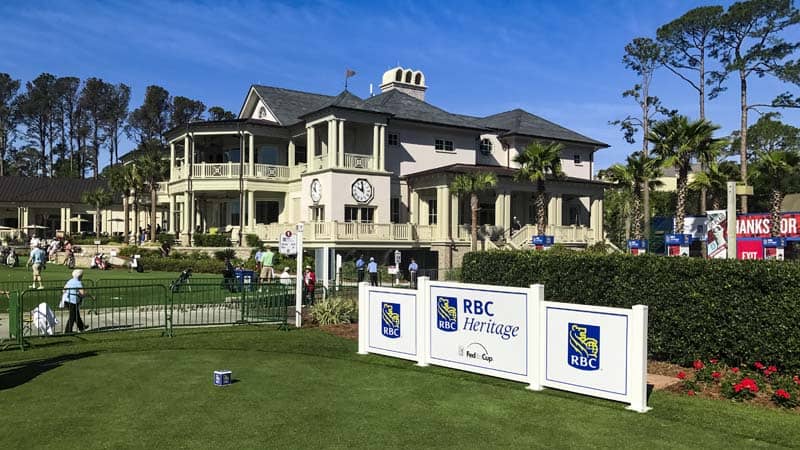 Beautiful day at Harbour Town Golf Links.