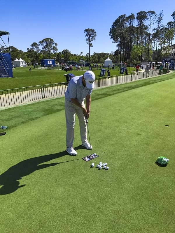 Titleist FPL player Derek Fathauer put a Futura 6M into play in Houston and brought it to the RBC Heritage.