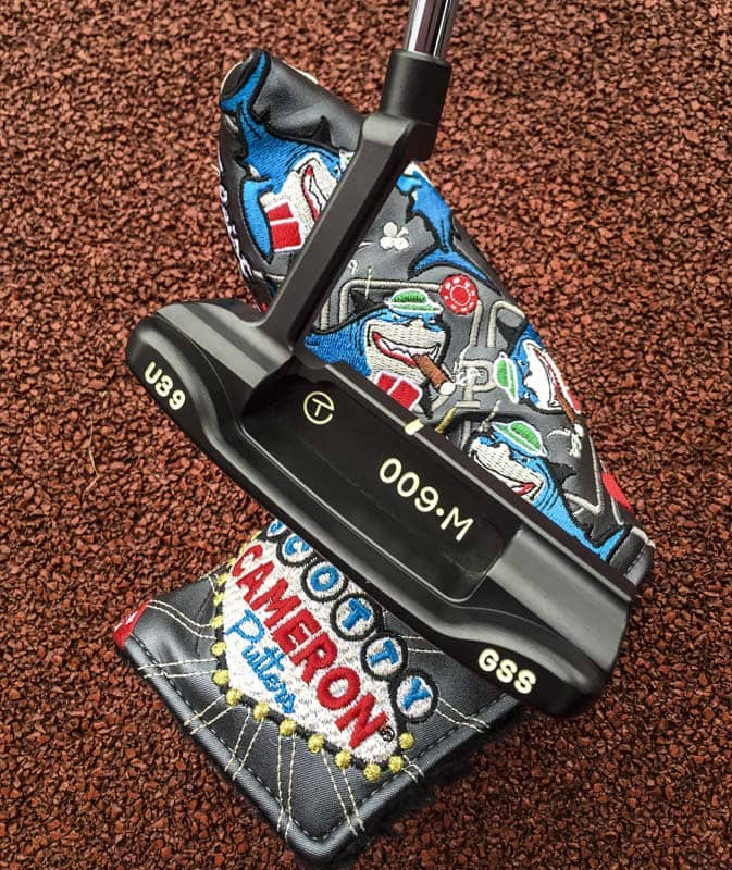 Our Las Vegas Card Sharks headcover with a nice 009M GSS in Tour Black.