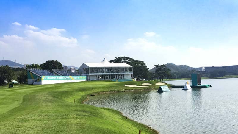 Nice views from Genzon Golf Club.