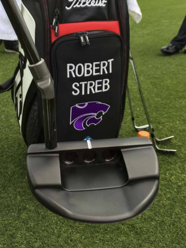 Titleist Full Product Line player Robert Streb's Select Roundback Nuckle Head Prototype.