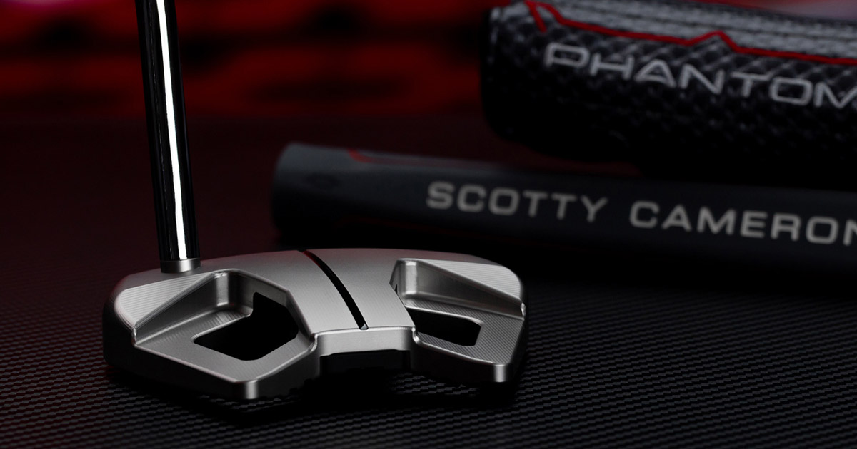 Phantom 9R | Rounded Modern Mallet Putter with Minimum Toe Flow