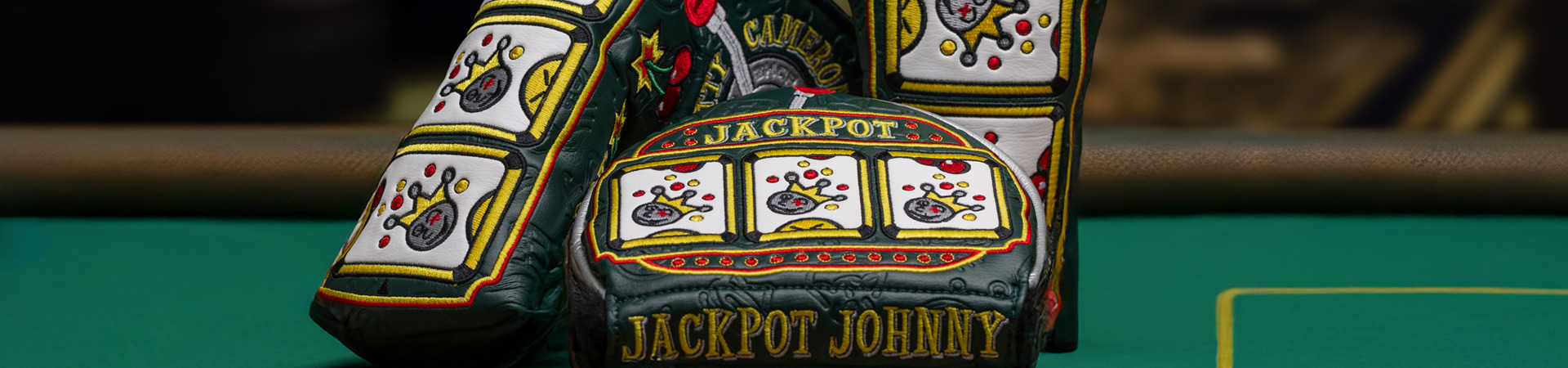 2025 Custom Shop Limited Jackpot Johnny Headcovers Supporting Article Image