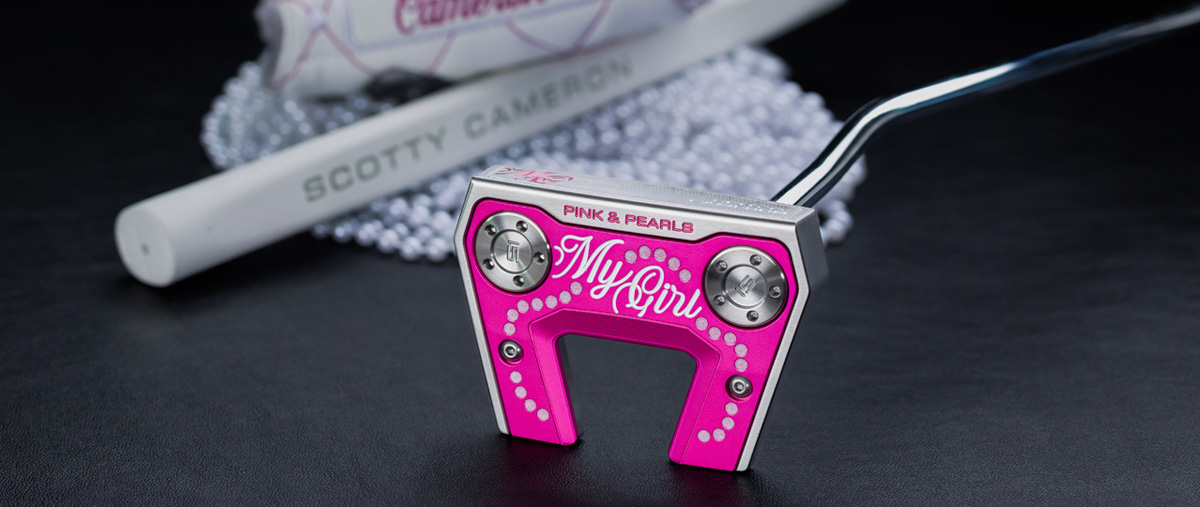 Scotty Cameron Limited Release My Girl “Pink & Pearls” Phantom 5 Prototype
