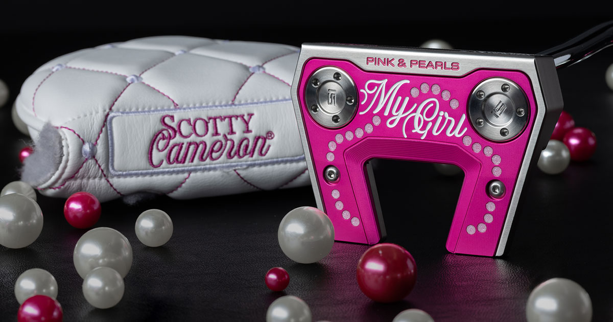 2025 Scotty Cameron My Girl Pink & Pearls Phantom 5 Prototype