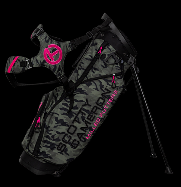 Stand Bag - Junior Camo - Pink Circle T - Scotty Cameron